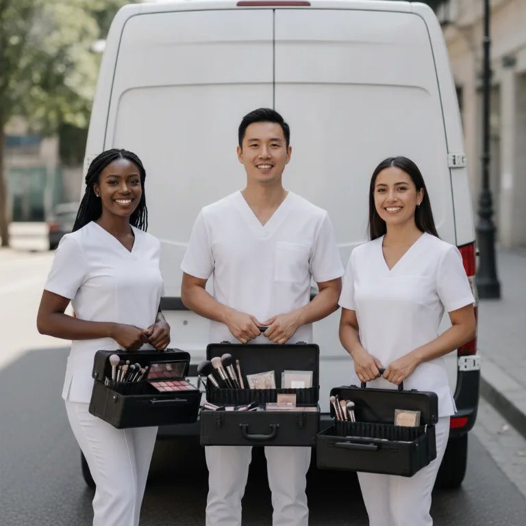 Bridal Makeup team in Saint-Michel